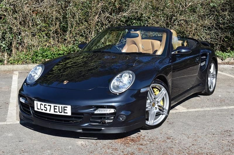 Used Porsche 911 Turbo S Cabriolet 2007 Grey Cabriolet