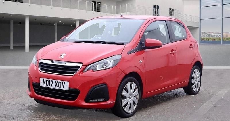 Red Used 2017 Peugeot 108 Active Hatchback | £6,600 (Fair price) - Image 1/4