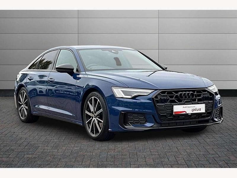 Ascari blue Used 2025 Audi A6 Black Edition Sedan | £38,950 (Expensive) - Image 1/4