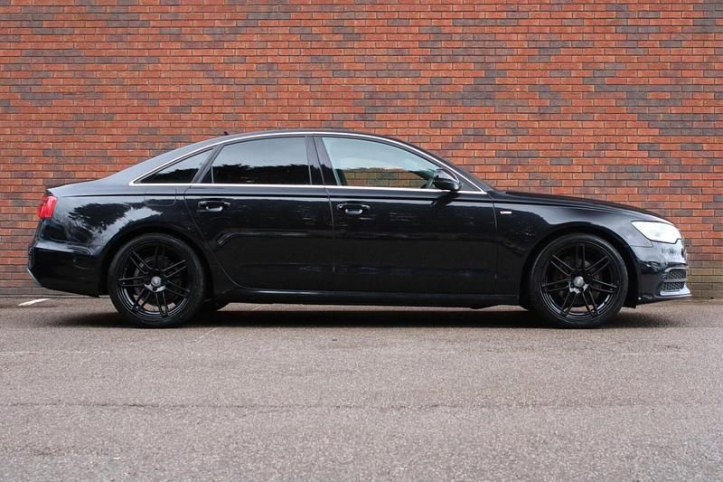 Used Audi A6 S-Line 2013 Black Sedan