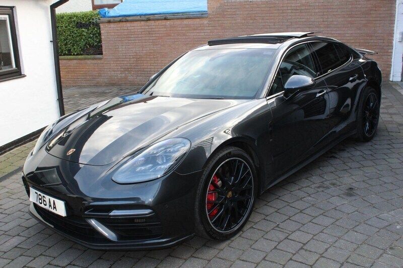 Grey Used 2019 Porsche Panamera Turbo Sedan | £49,000 - Image 1/4