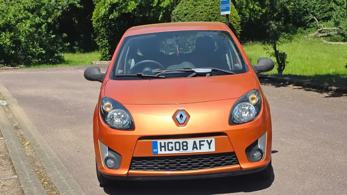 Used Renault Twingo Extreme 58 HP (42 kW) 2008 Orange Hatchback