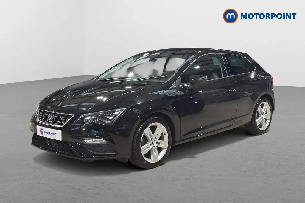 Used Seat Leon FR 125 HP (91 kW) 2018 Black Coupe
