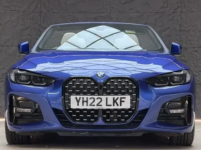 Used BMW 420 Cabriolet M Sport 2022 Blue Cabriolet