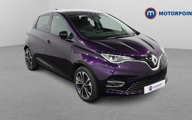 Used Renault Zoe Iconic 100 kW (136 HP) 2023 Mauve/purple Hatchback
