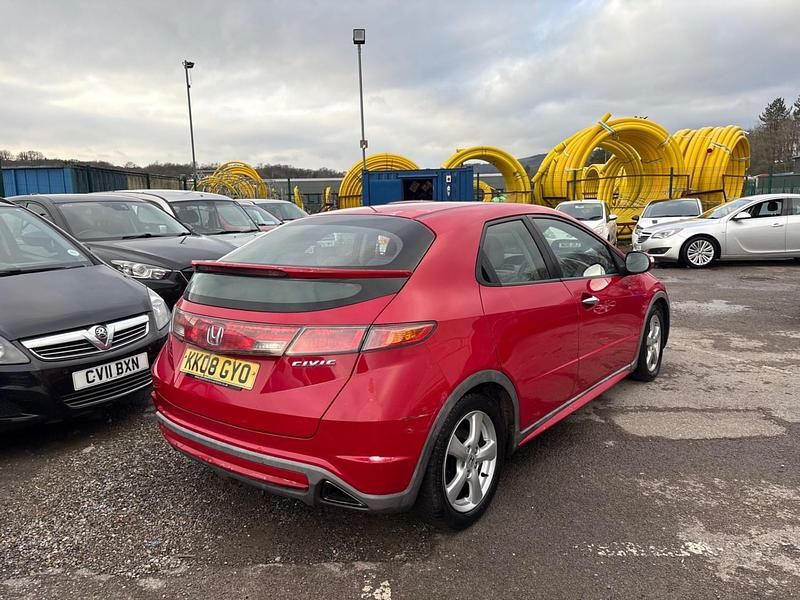 Used Honda Civic SE 140 HP (102 kW) 2008 Red Hatchback