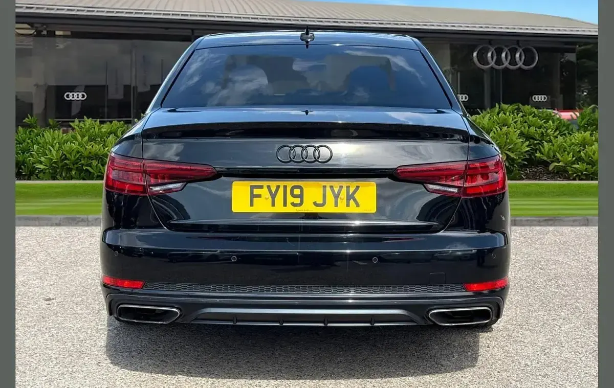 Used Audi A4 Black Edition 150 HP (110 kW) 2019 Black Sedan