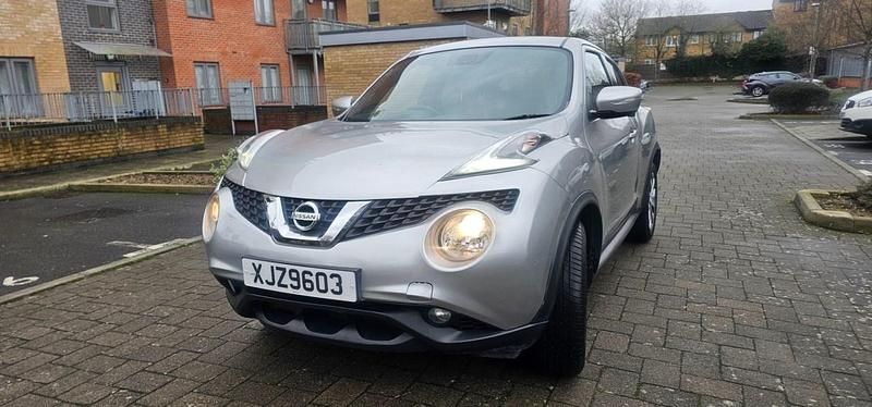 Used Nissan Juke Tekna 117 HP (86 kW) 2016 Silver SUV