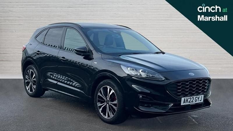 Black Used 2022 Ford Kuga ST-Line X SUV | £20,295 (Fair price) - Image 1/4