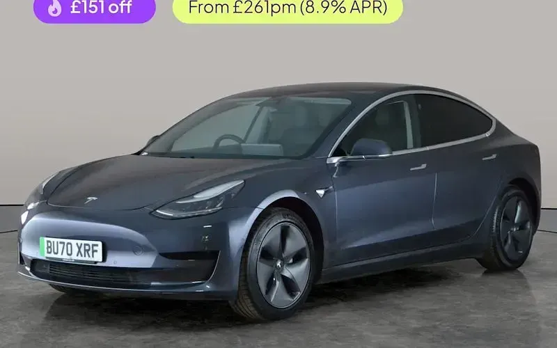 Used Tesla Model 3 Standard Range 180 kW (245 HP) 2021 Sedan