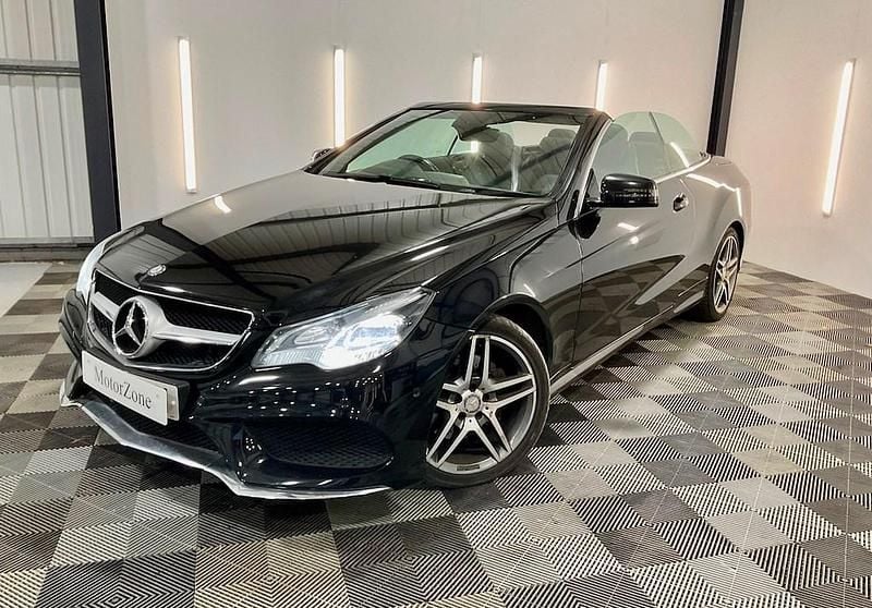 Used Mercedes E250 AMG 201 HP (147 kW) 2013 Black Cabriolet