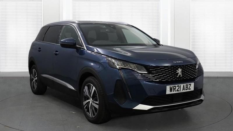Blue Used 2021 Peugeot 5008 Allure MPV | £25,000 (Expensive) - Image 1/4