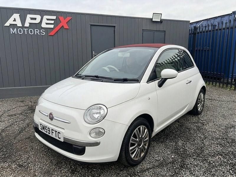 Used Fiat 500 Pop 2014 White Cabriolet