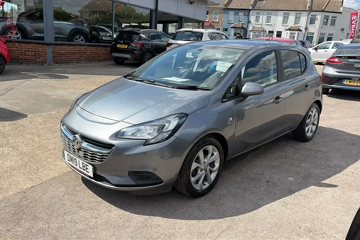 Used Vauxhall Corsa Sport 90 HP (66 kW) 2019 Grey Hatchback