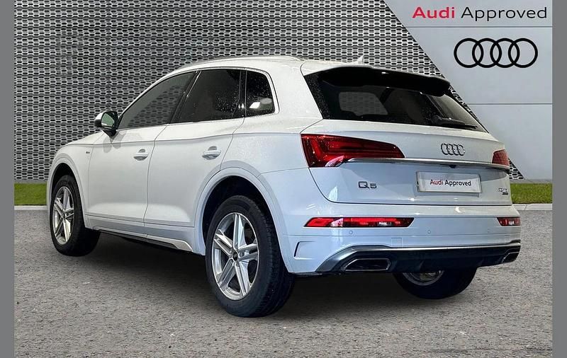 Used Audi Q5 S-Line 200 HP (147 kW) 2023 White SUV