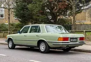 Used Mercedes 450 286 HP (210 kW) 1979 Green Sedan
