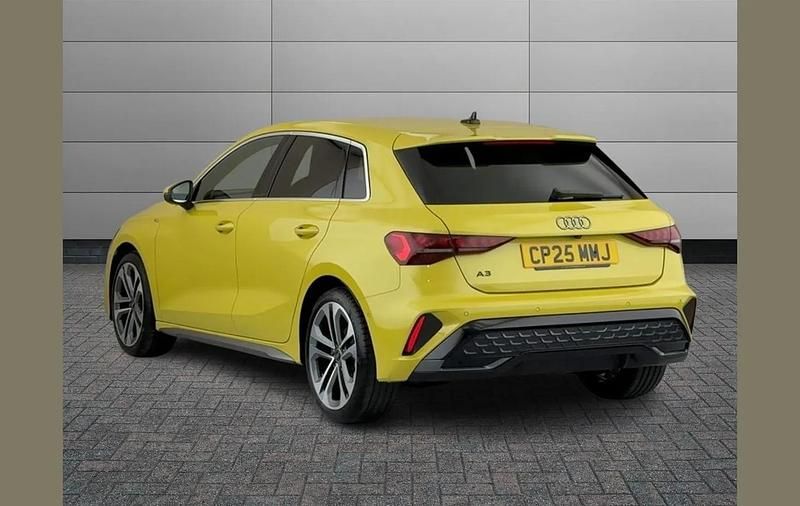 Used Audi A3 S-Line 147 HP (108 kW) 2025 Yellow Hatchback