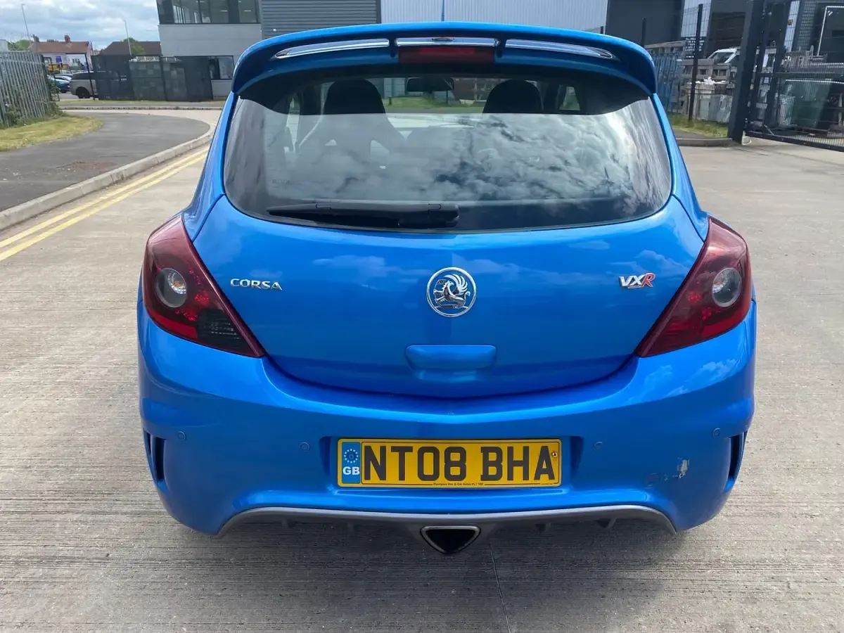 Used Vauxhall Corsa 2008 Blue Hatchback
