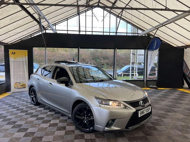 Silver Used 2018 Lexus CT200h Sport Line Hatchback | £11,975 (Good price) - Image 1/3