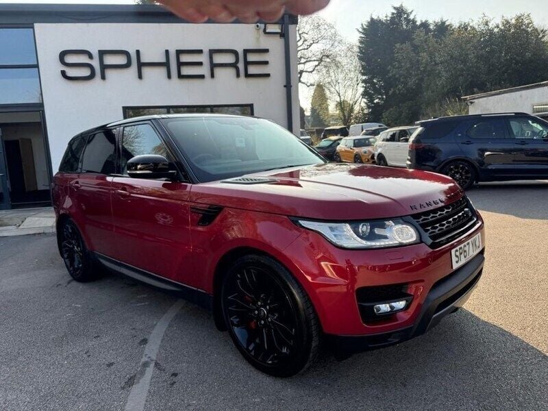 Red Used 2017 Land Rover Range Rover Sport HSE Dynamic SUV | £21,690 (Fair price) - Image 1/4