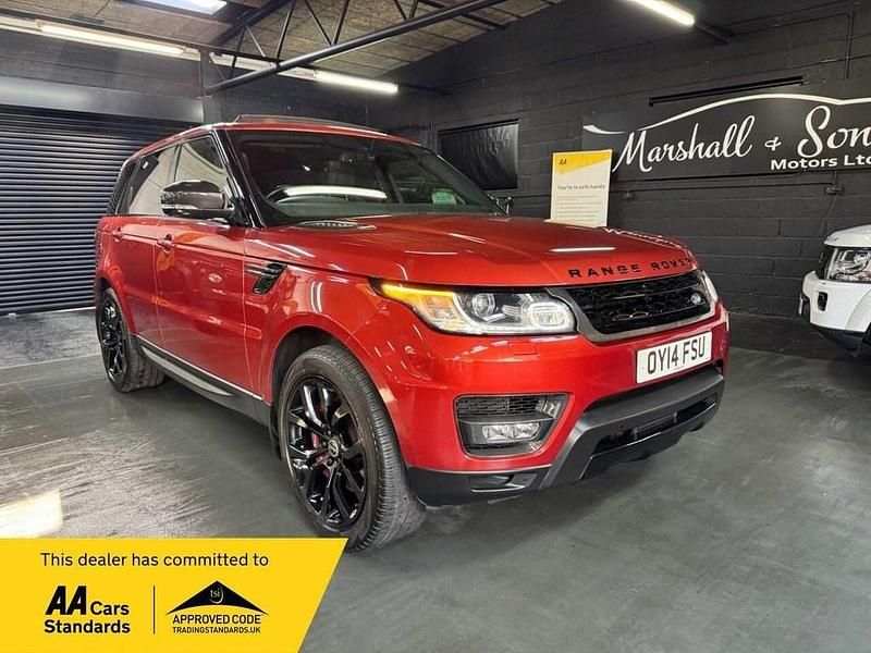 Red Used 2014 Land Rover Range Rover Sport Autobiography Dynamic SUV | £23,999 (Fair price) - Image 1/3
