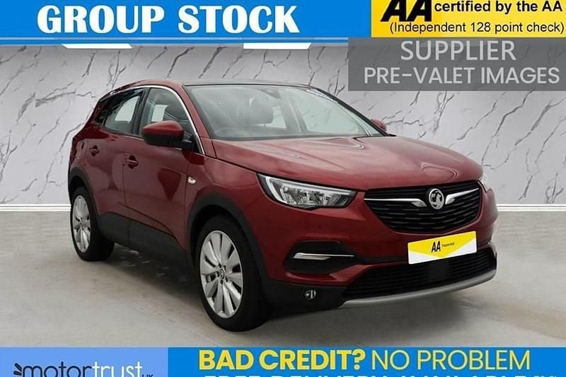 Used Vauxhall Grandland X Elite 130 HP (95 kW) 2020 Red SUV