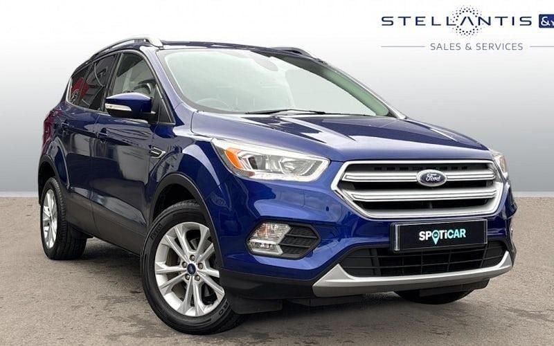 Used Ford Kuga Titanium 150 HP (110 kW) 2017 Blue SUV