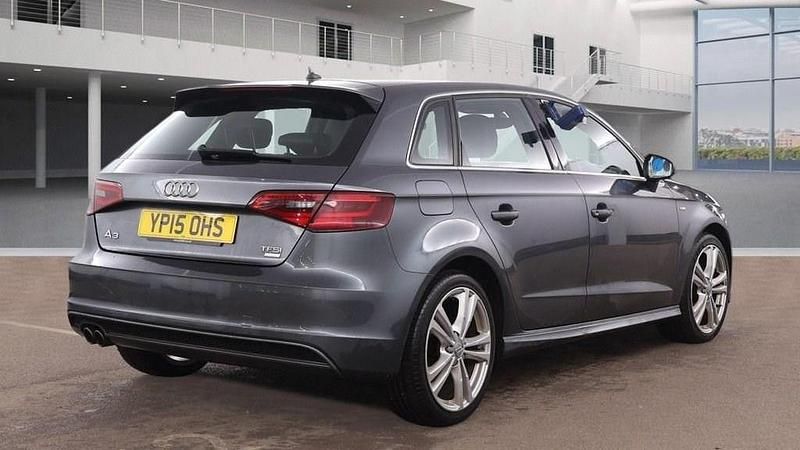 Used Audi A3 Sportback S-Line 150 HP (110 kW) 2015 Grey Hatchback