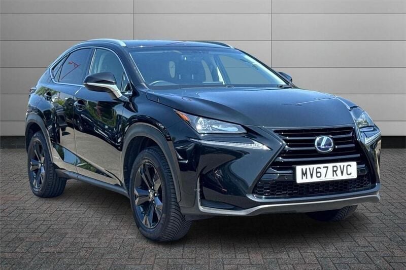 Velvet black Used 2017 Lexus NX300h Sport Line SUV | £16,101 (Fair price) - Image 1/3