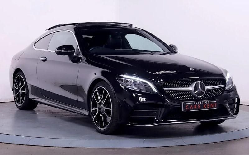 Black Used 2020 Mercedes C300 AMG Line Premium Plus Coupe | £25,850 (A bit pricey) - Image 1/4