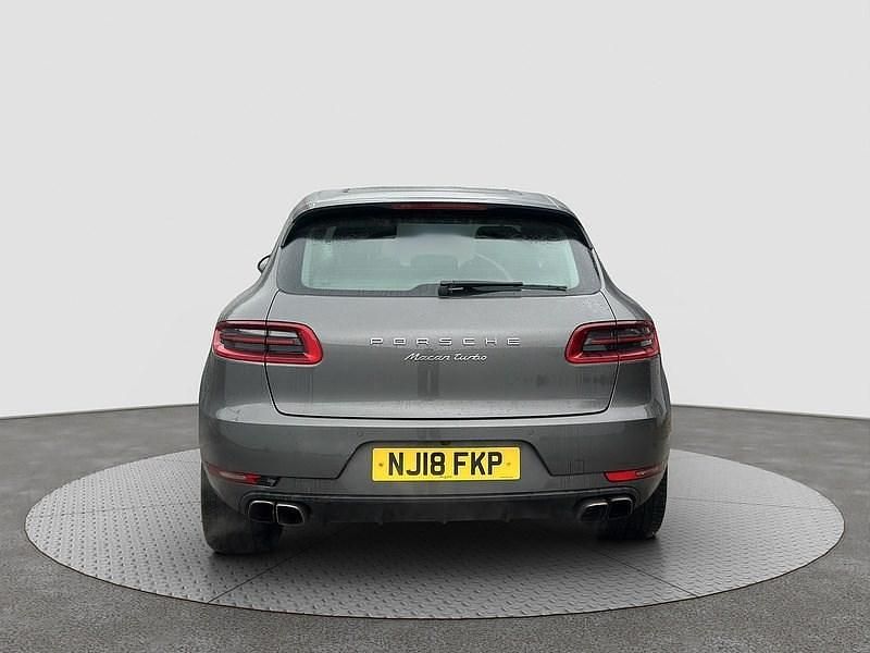 Used Porsche Macan Turbo 400 HP (294 kW) 2018 Grey SUV