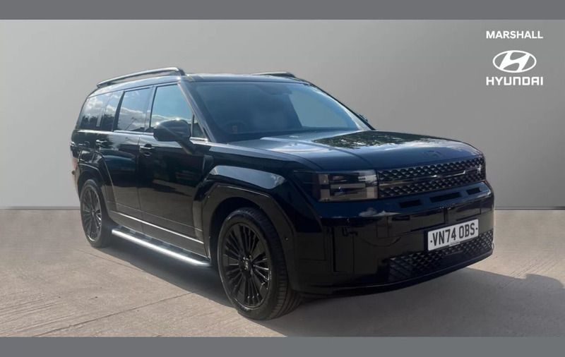 Abyss black Used 2025 Hyundai Santa Fe SUV | £47,794 - Image 1/4