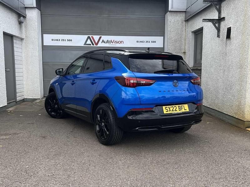 Used Vauxhall Grandland X GS Line 128 HP (94 kW) 2022 Blue SUV