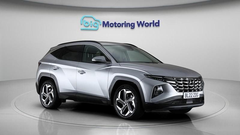 Silver Used 2022 Hyundai Tucson Premium SUV | £22,700 (Fair price) - Image 1/4