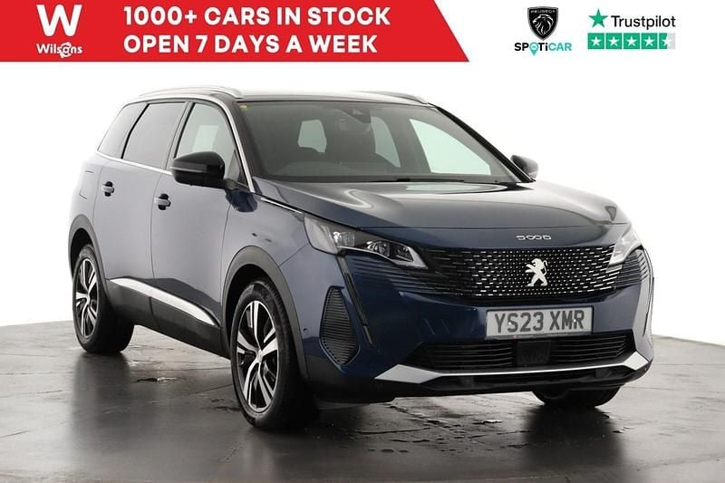 Blue Used 2023 Peugeot 5008 GTi MPV | £25,599 (Fair price) - Image 1/3
