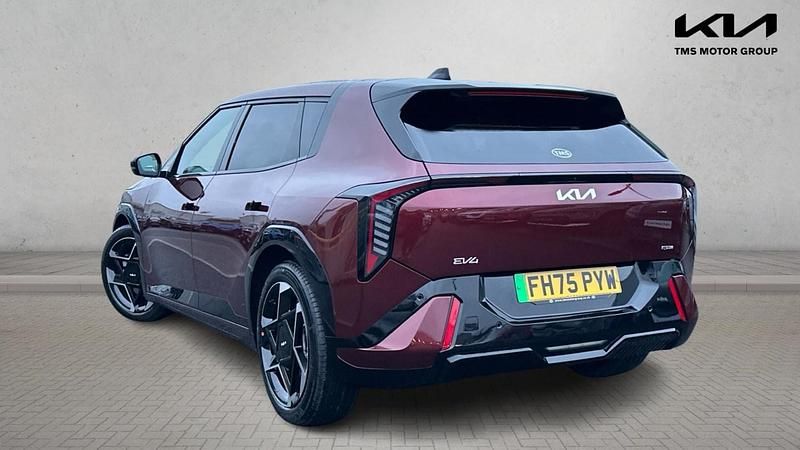 New Kia EV4 GT-Line 150 kW (204 HP) 2026 Red Hatchback