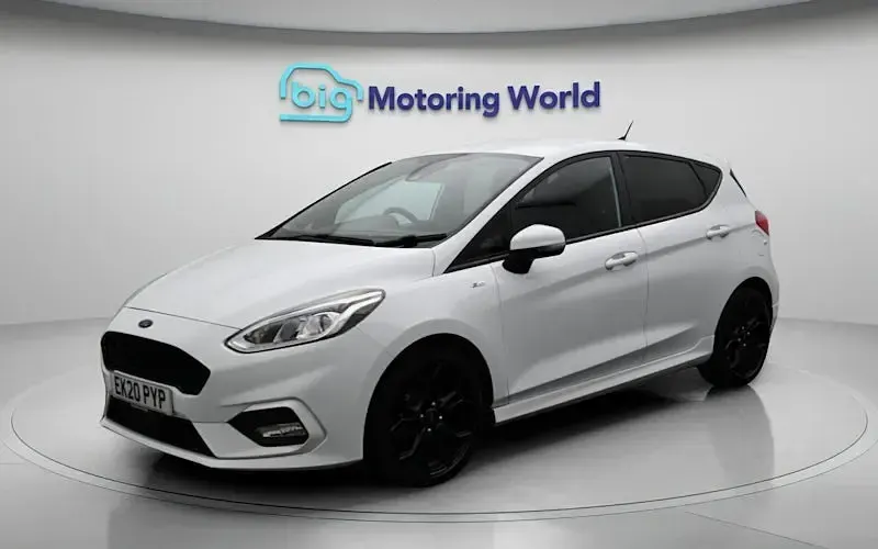 Used Ford Fiesta ST-Line 125 HP (91 kW) 2020 White Hatchback