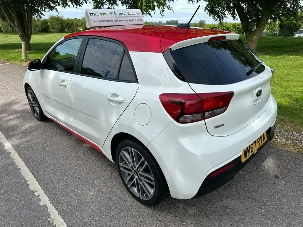 Used Kia Rio 83 HP (61 kW) 2018 White Hatchback