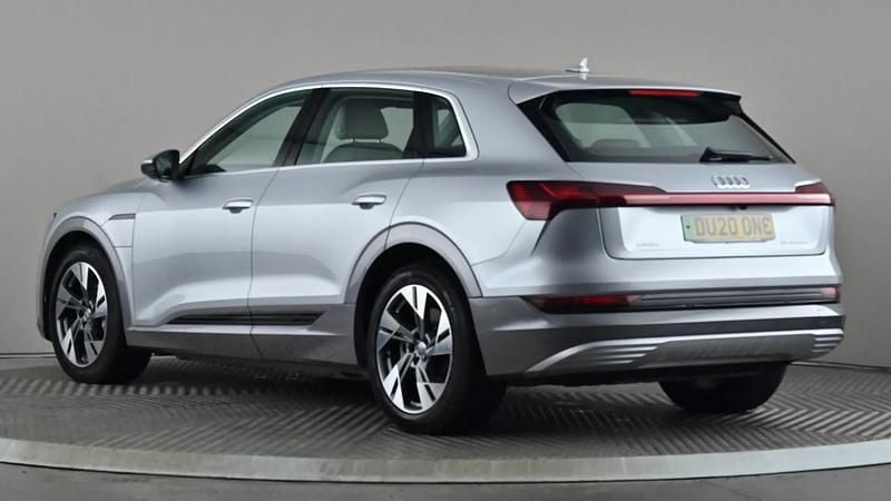 Used Audi e-tron Advanced 300 kW (408 HP) 2020 Silver SUV