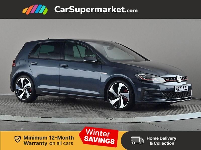 Blue Used 2020 VW Golf VII GTI Hatchback | £22,197 (Good price) - Image 1/3