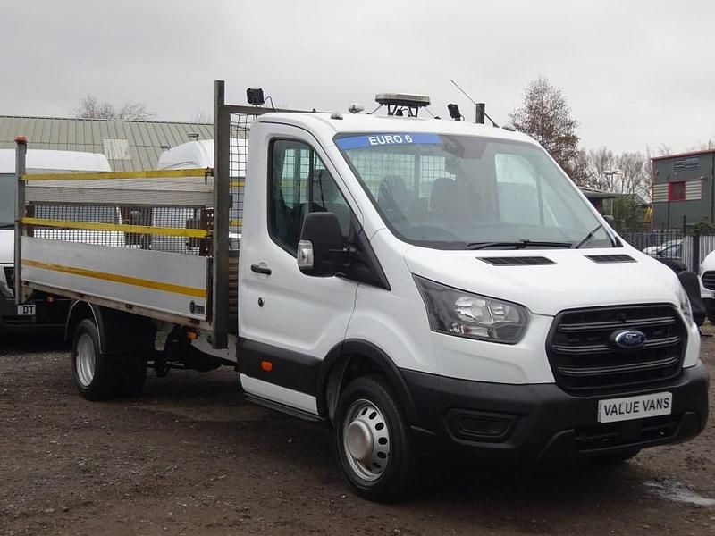 Used Ford Transit 130 HP (95 kW) 2022 White Cabriolet