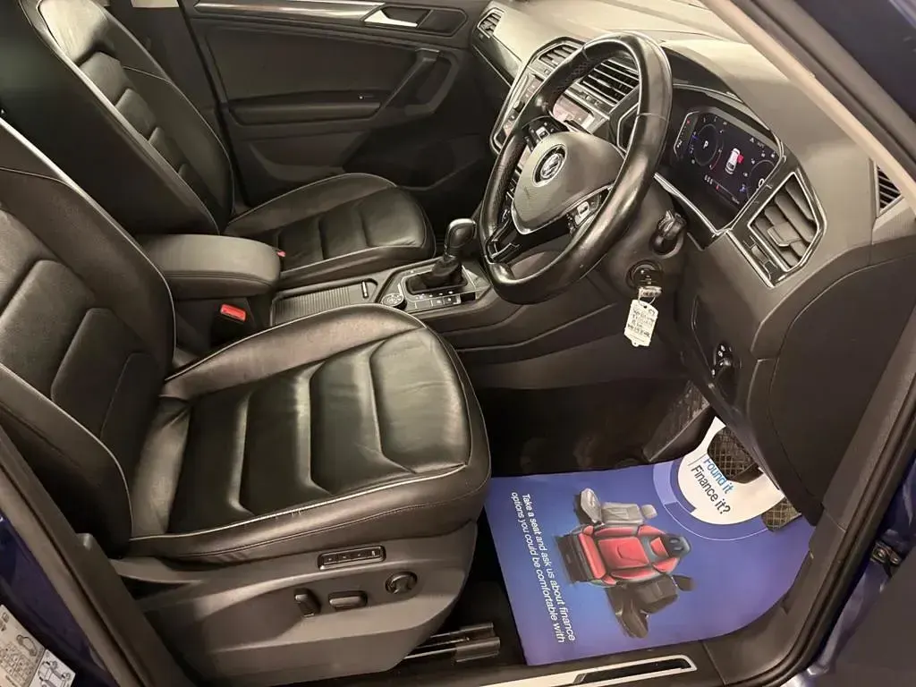 Used VW Tiguan SEL 2019 Blue SUV