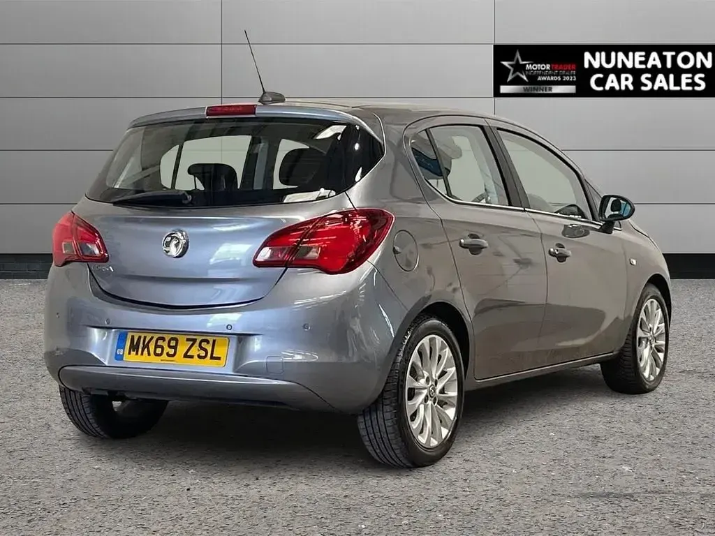 Używany Vauxhall Corsa S 90 KM (66 kW) 2019 Szary Hatchback