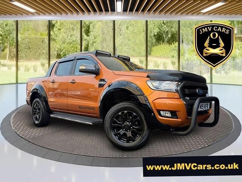 Used Ford Ranger Wildtrack 2019 Orange Pickup