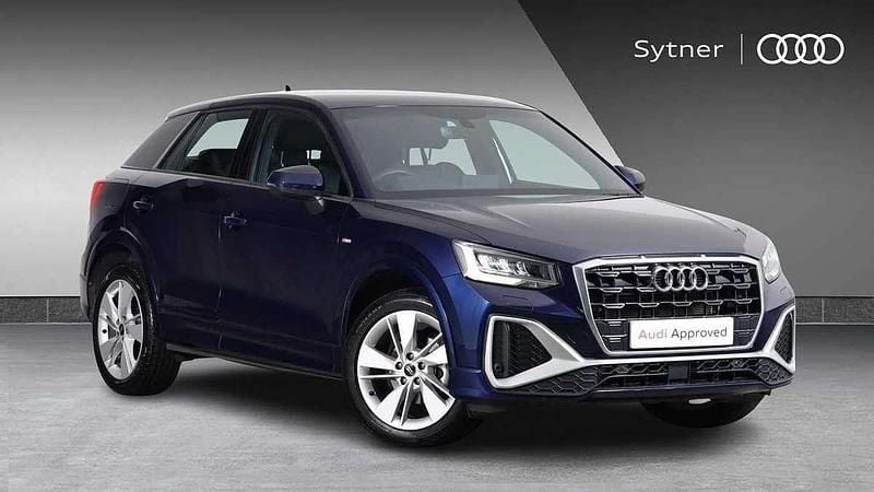 Blue Used 2023 Audi Q2 S-Line SUV | £24,000 (Fair price) - Image 1/4