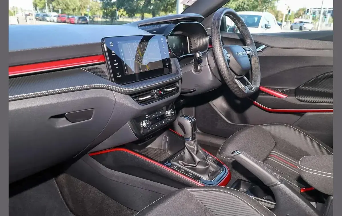 Used Skoda Fabia Monte Carlo 113 HP (83 kW) 2025 Race blue metallic black magic pearl effect Hatchback