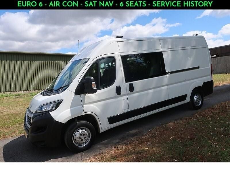 White Used 2020 Peugeot Boxer Business-Line Van | £17,990 (A bit pricey) - Image 1/3