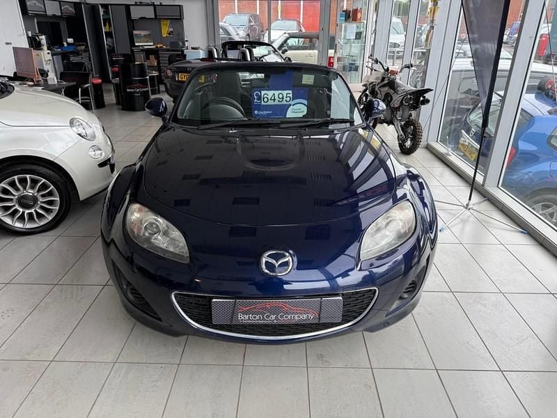 Used Mazda MX5 126 HP (92 kW) 2011 Blue Cabriolet
