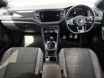Used VW T-Roc R-line 115 HP (84 kW) 2019 White SUV
