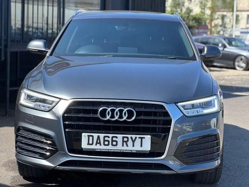 Begagnad Audi Q3 S-Line 150 HK (110 kW) 2016 Grå SUV